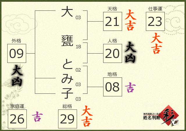 診断結果画像