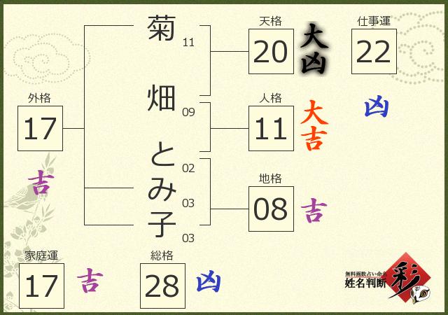 診断結果画像