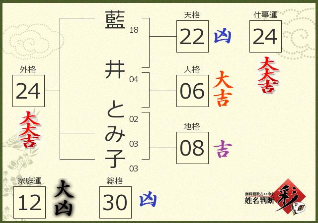 診断結果画像