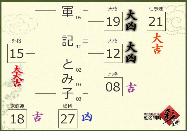 診断結果画像