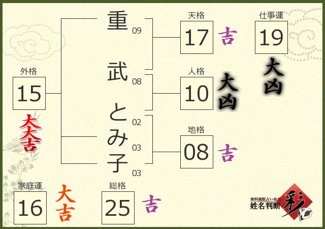 診断結果画像