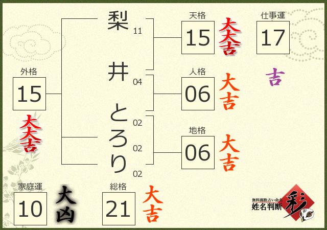 診断結果画像