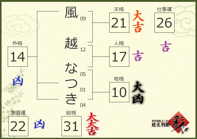 診断結果画像