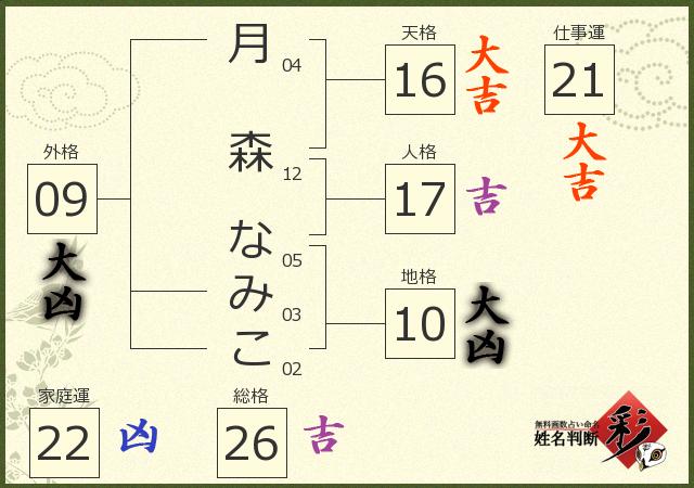 診断結果画像