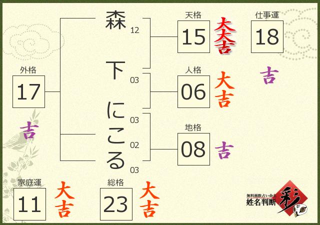 診断結果画像