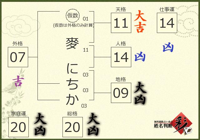 診断結果画像
