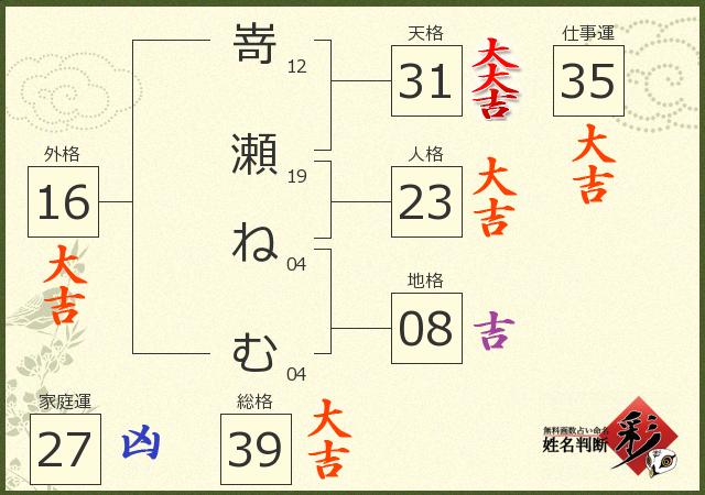 診断結果画像