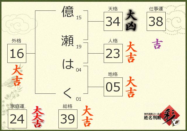 診断結果画像