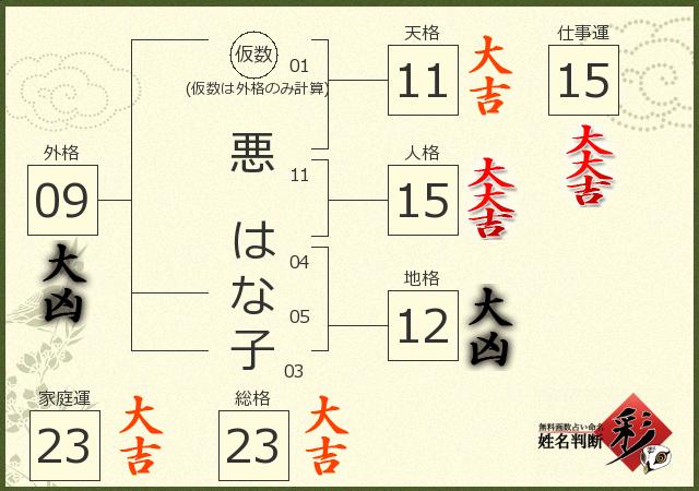 診断結果画像