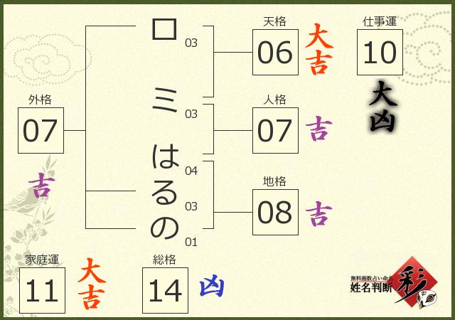 診断結果画像