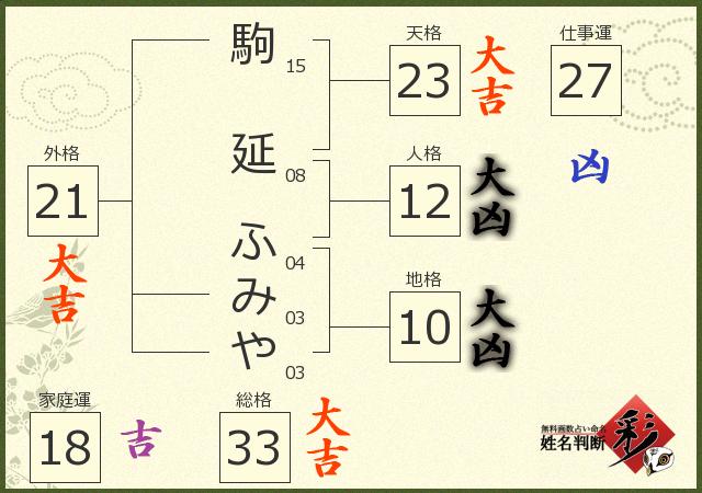 診断結果画像