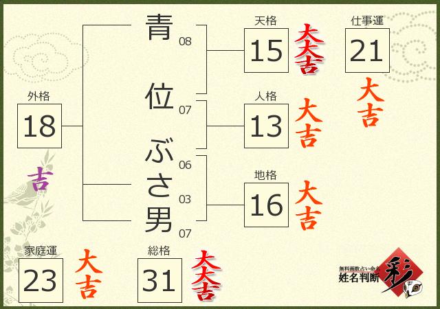 診断結果画像
