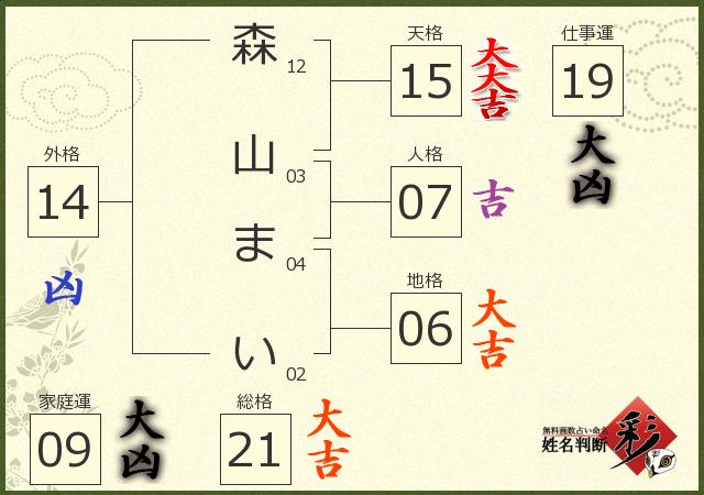 診断結果画像