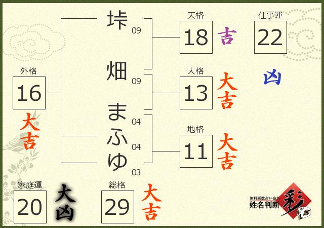 診断結果画像