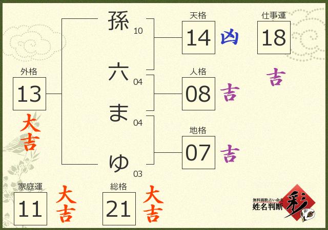 診断結果画像