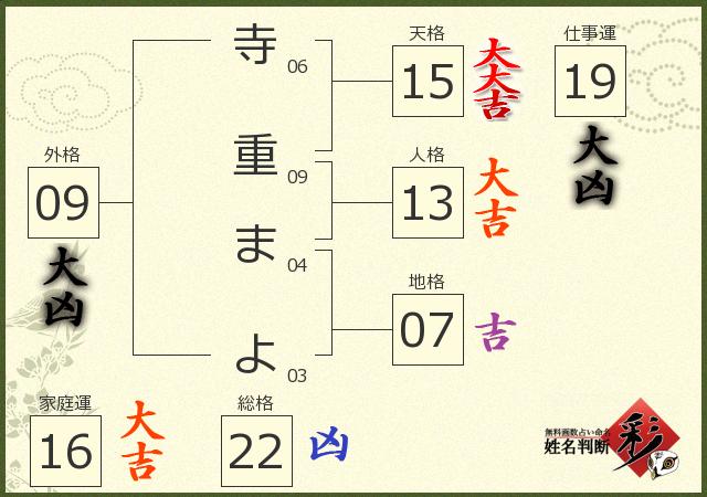 診断結果画像