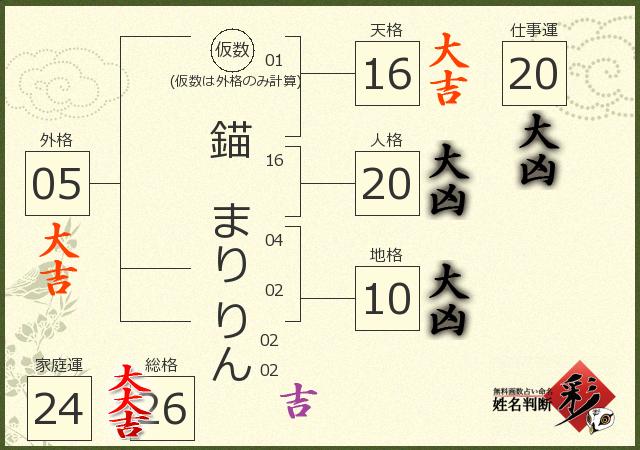 診断結果画像