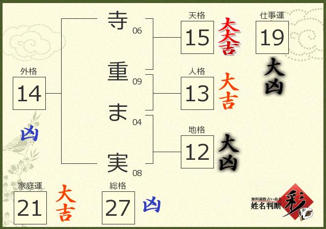 診断結果画像