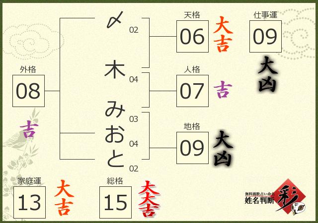 診断結果画像