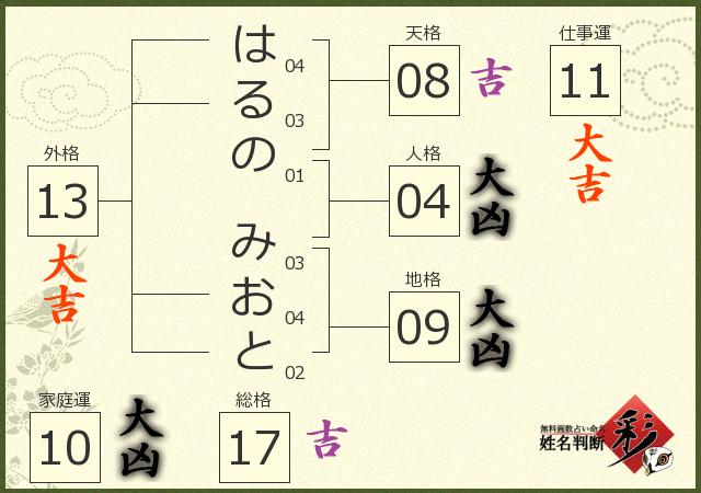 診断結果画像