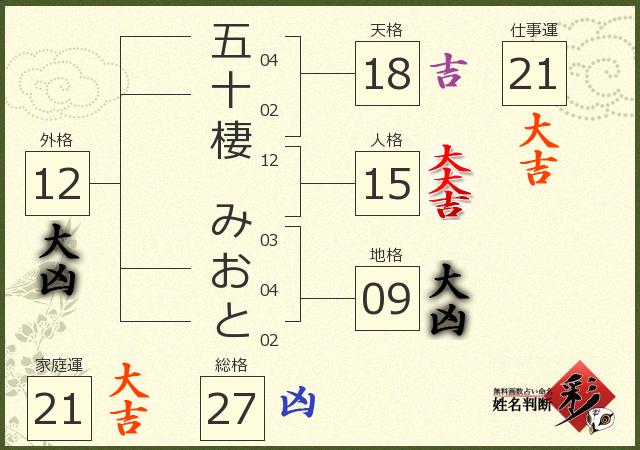 診断結果画像