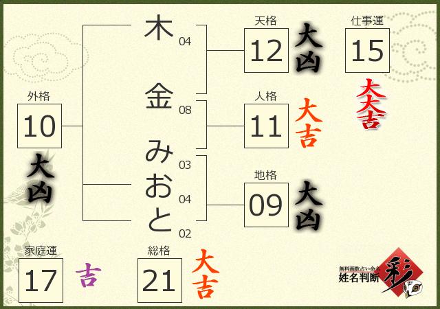 診断結果画像