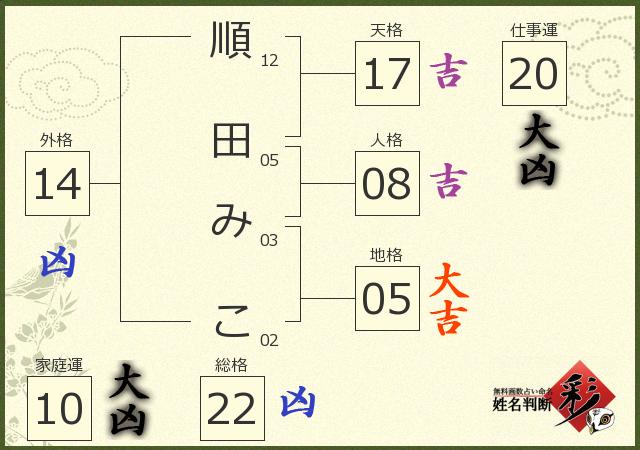 診断結果画像