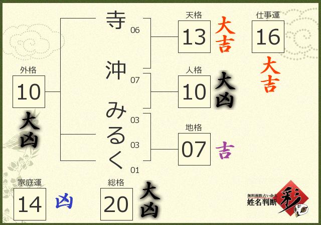 診断結果画像
