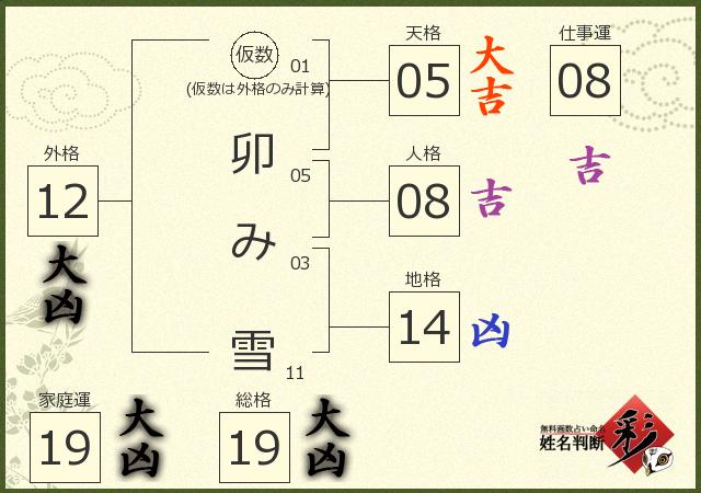 診断結果画像