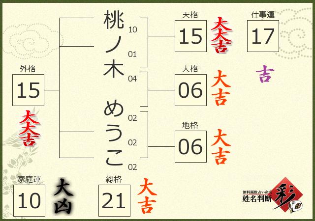 診断結果画像