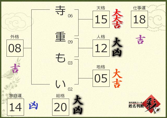 診断結果画像