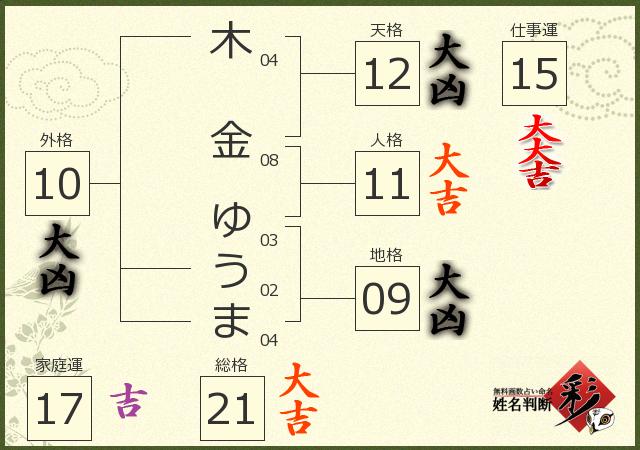 診断結果画像