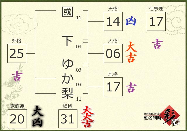 診断結果画像