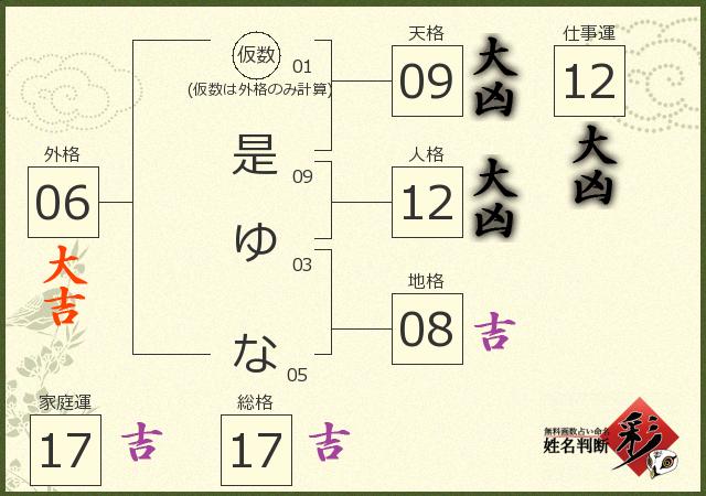 診断結果画像