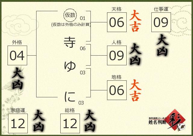 診断結果画像