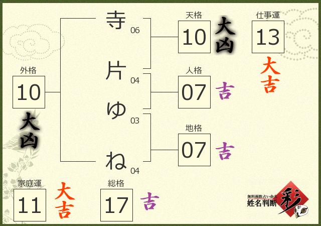 診断結果画像