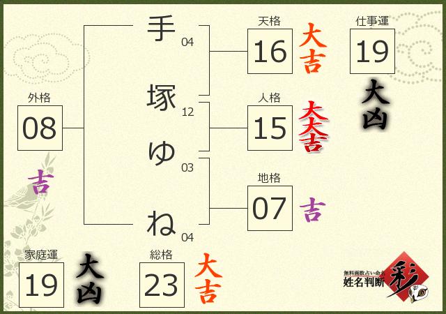 診断結果画像