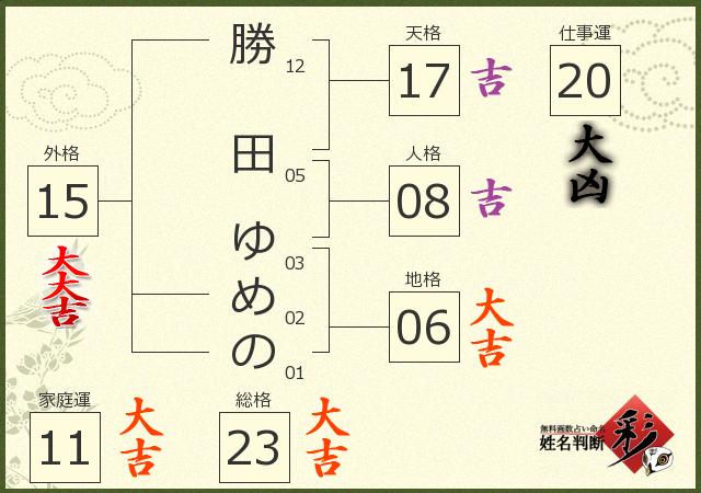 診断結果画像