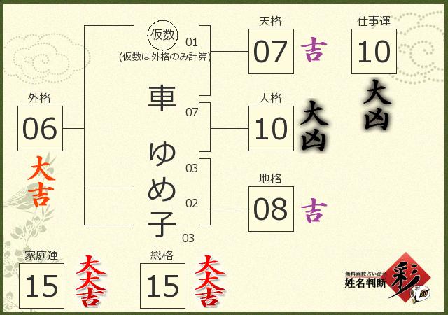 診断結果画像
