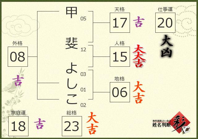 診断結果画像