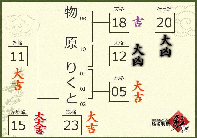 診断結果画像