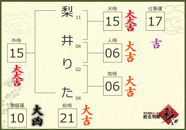 診断結果画像