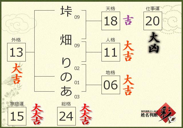 診断結果画像