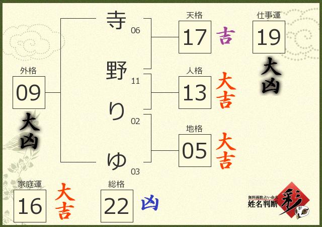 診断結果画像