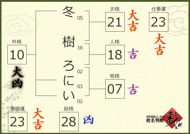 診断結果画像