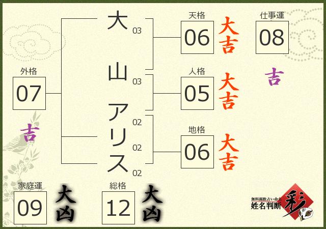 診断結果画像