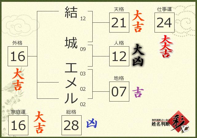 診断結果画像