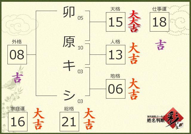 診断結果画像