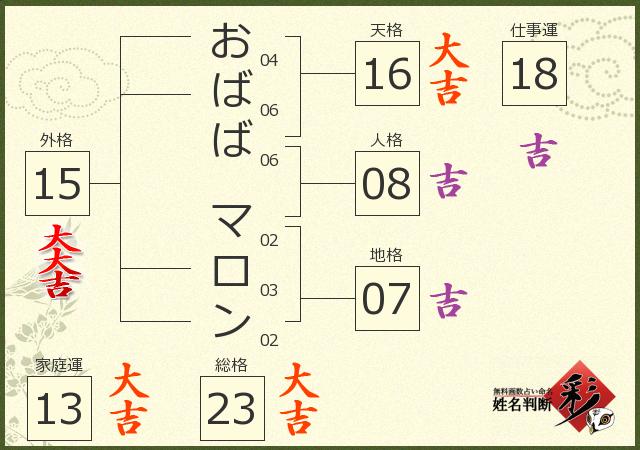 診断結果画像
