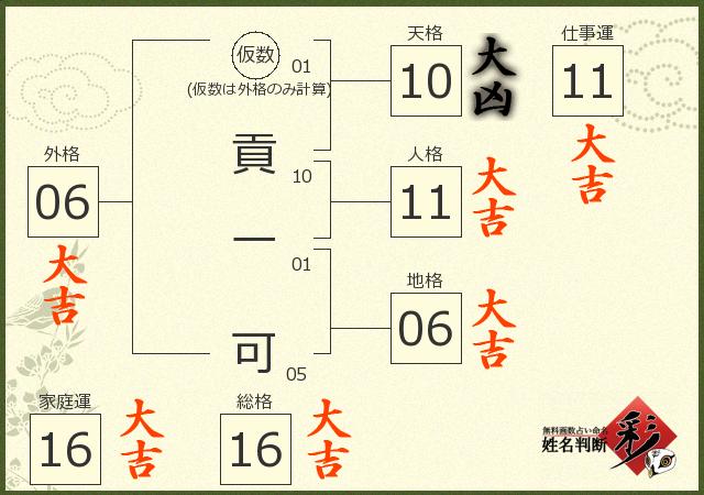 診断結果画像